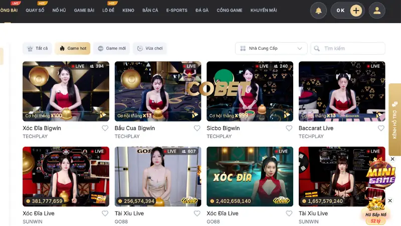 Các sản phẩm dịch vụ nổi bật tại COBET