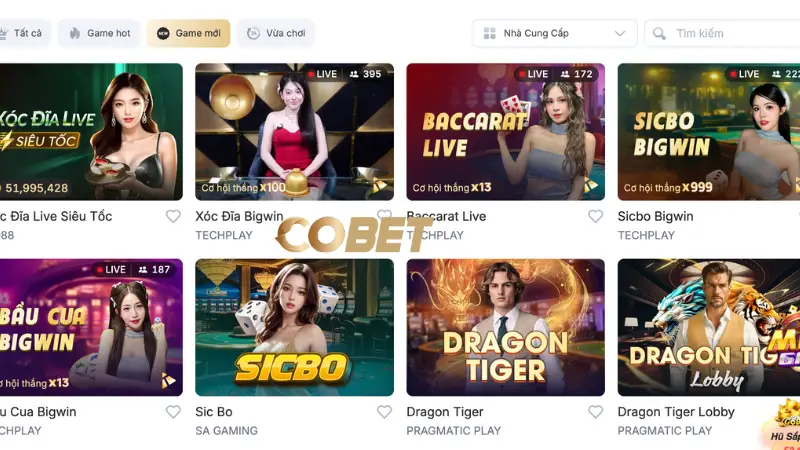 Giới thiệu tổng quan về nhà cái COBET