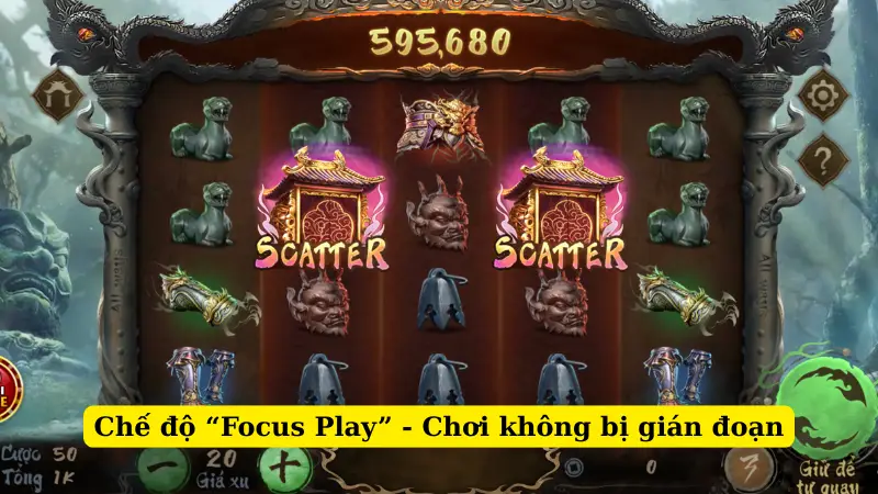 Chế độ “Focus Play” - Chơi không bị gián đoạn